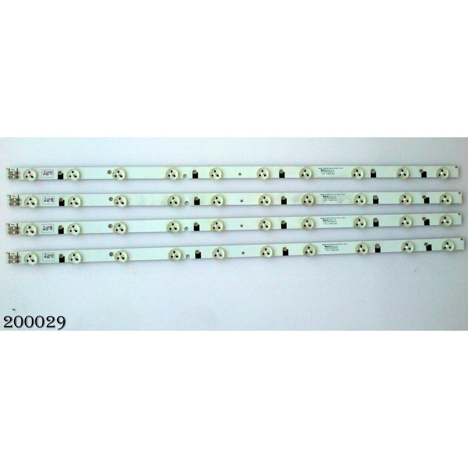 KIT DE LED´S PARA TV (4 PIEZAS) / SAMSUNG BN96-24146A / 32F-3535LED-40EA / 24146A / PANEL SUSTITUTO DE320AGE-V2 / PANEL LTJ320HN07-V / MODELOS UN32EH5300FXZA TS01